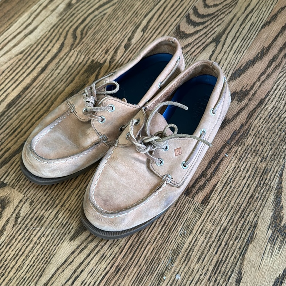 Sperry boys boat shoes loafers leather play top-sider summer vacation dress